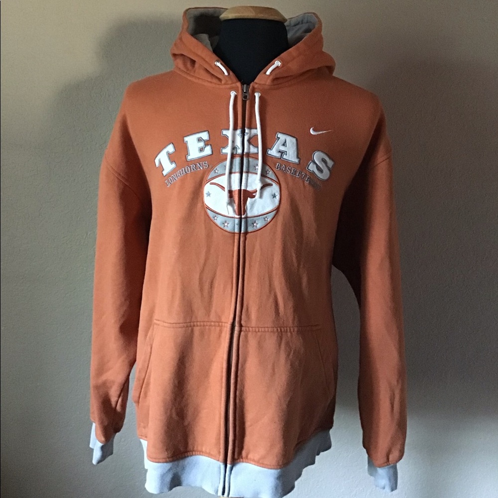 Nike Texas Basketball Zip Hoodie xl